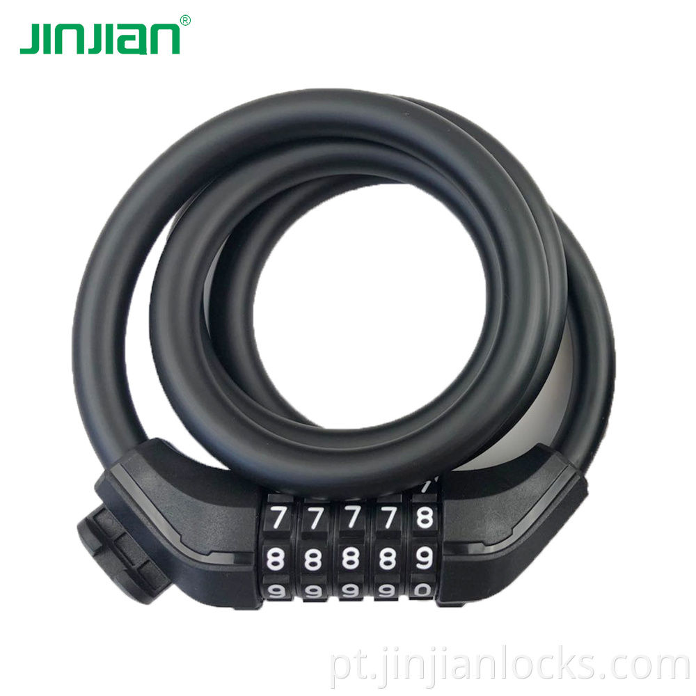 Factory supply OEM  ODM accept 4 digits bike helment lock kids bike lock